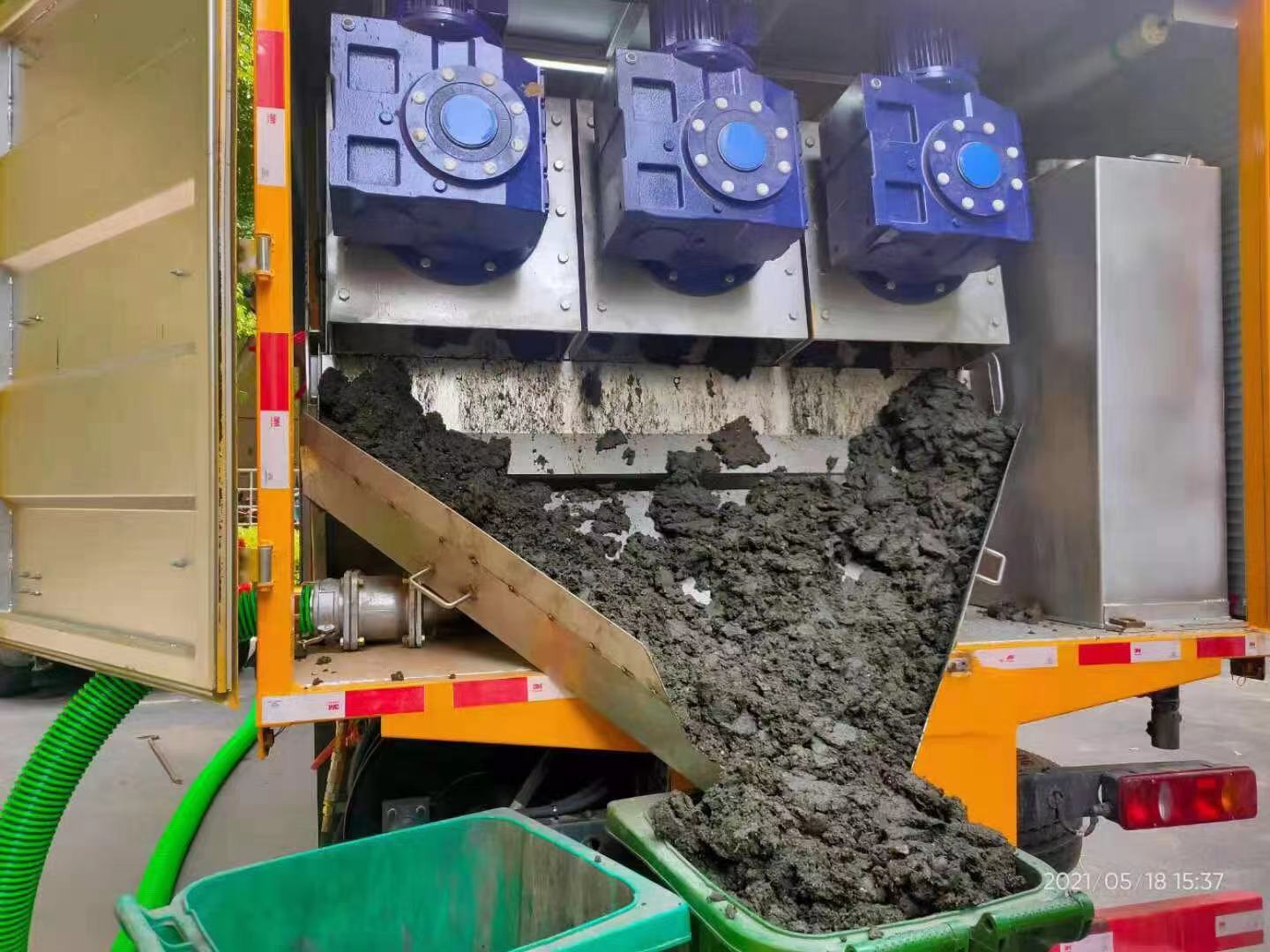 云南化粪池清掏城市维护站-泥浆净化干湿分离处理